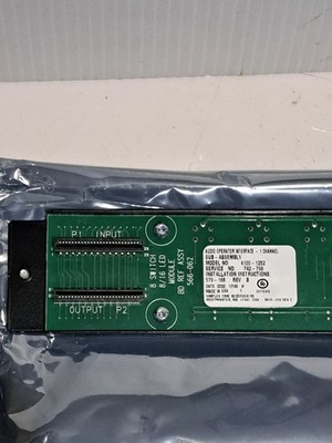 SIMPLEX 4100-1252 Audio Operator Interf,1 Ch,8 Switch 8/16 LED Module566-062,New