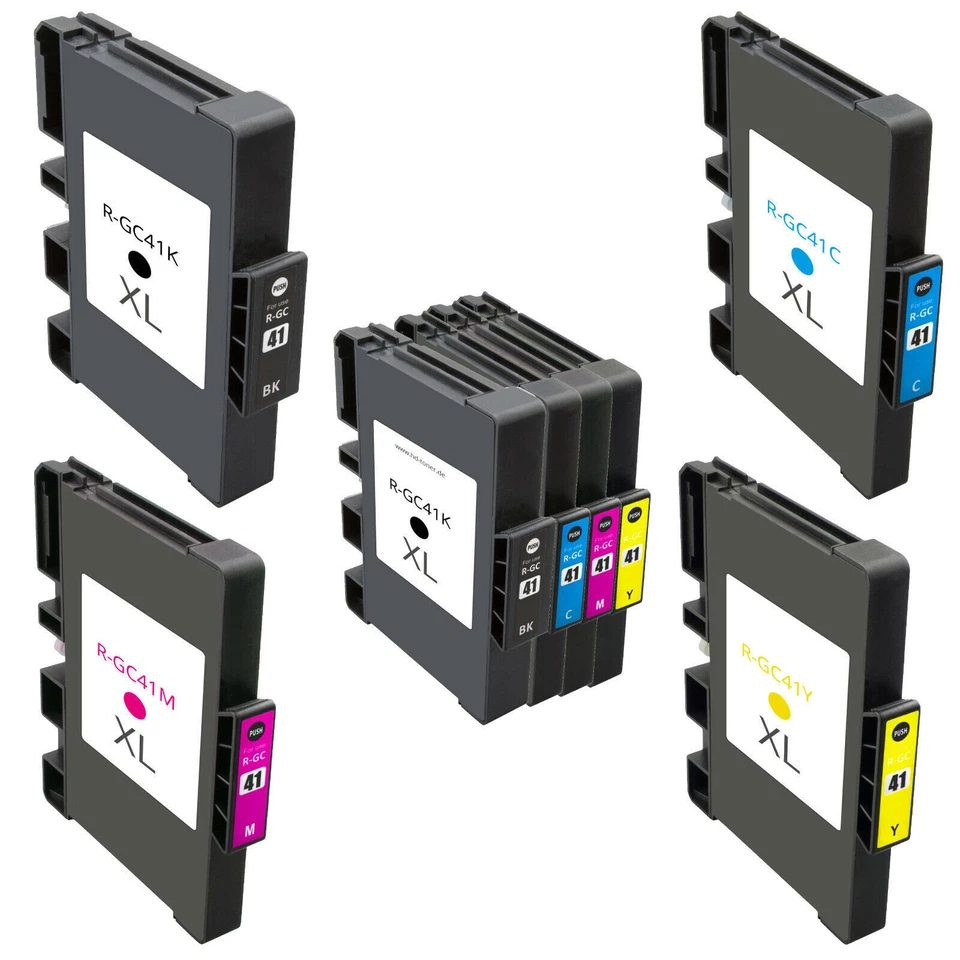 GEL XXL PATRONEN GC-41 Pour Ricoh Aficio SG7100 N SG3100 SNw - Photo 1/4