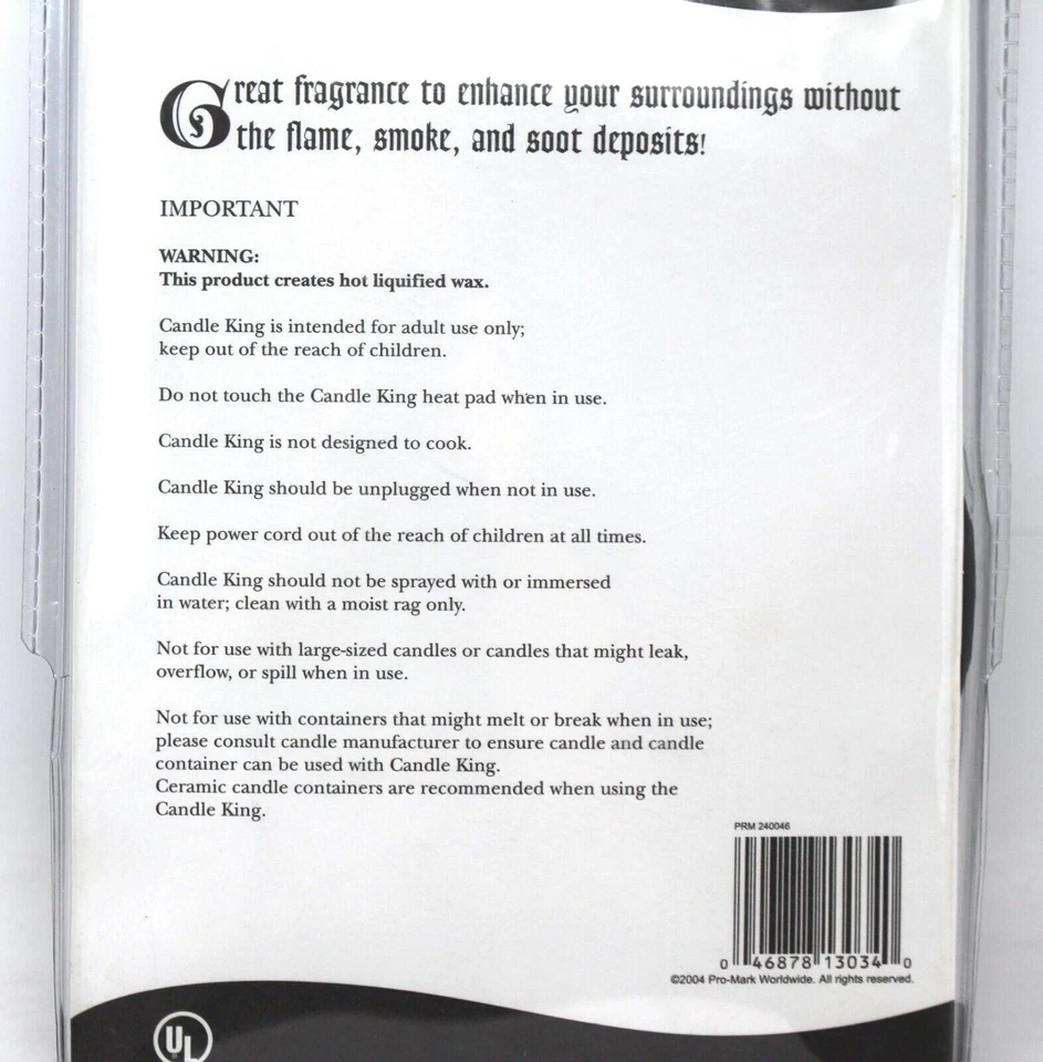 蜡烛王电蜡烛加热器无火焰香氛 — 第 2/4 张图片