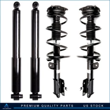 4Pcs For 2012-2013 Nissan Rogue Front Complete Struts & Rear Shocks Absorber Set