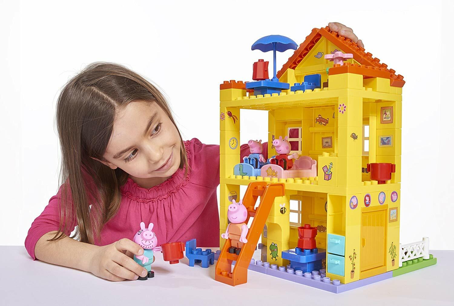 big peppa pig peppas house building sets