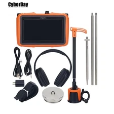 L2000 Underground Water Pipe Leak Detector Locator+Sensor for Outdoor Pipe Lines