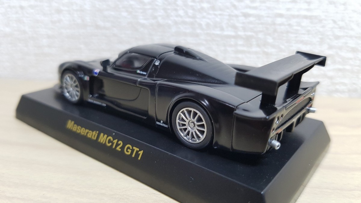 1/64 Kyosho MASERATI MC12 GT1 BLACK diecast car model | eBay