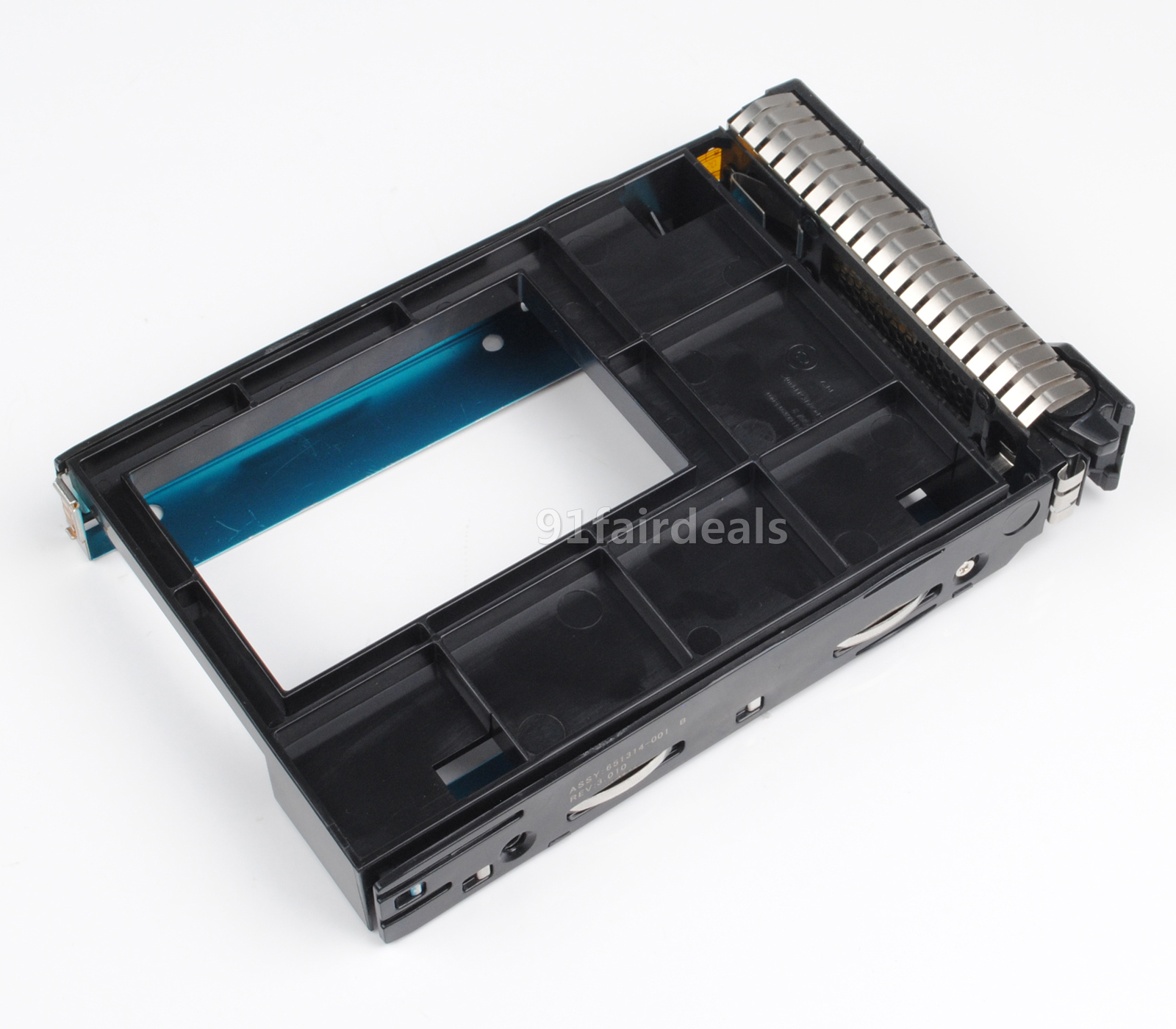 Heretom 2er-Pack 661914-001 für HP G8/G9 Gen8/Gen9 Server 651314-001 SAS/SATA Tray Caddy 2,5 Zoll auf 3,5 Zoll SSD Adapter