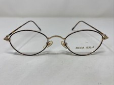 Moda Italia 111 COL.96 45-18-140 Demi Amber/Gold Full Rim Eyeglasses Frame I997
