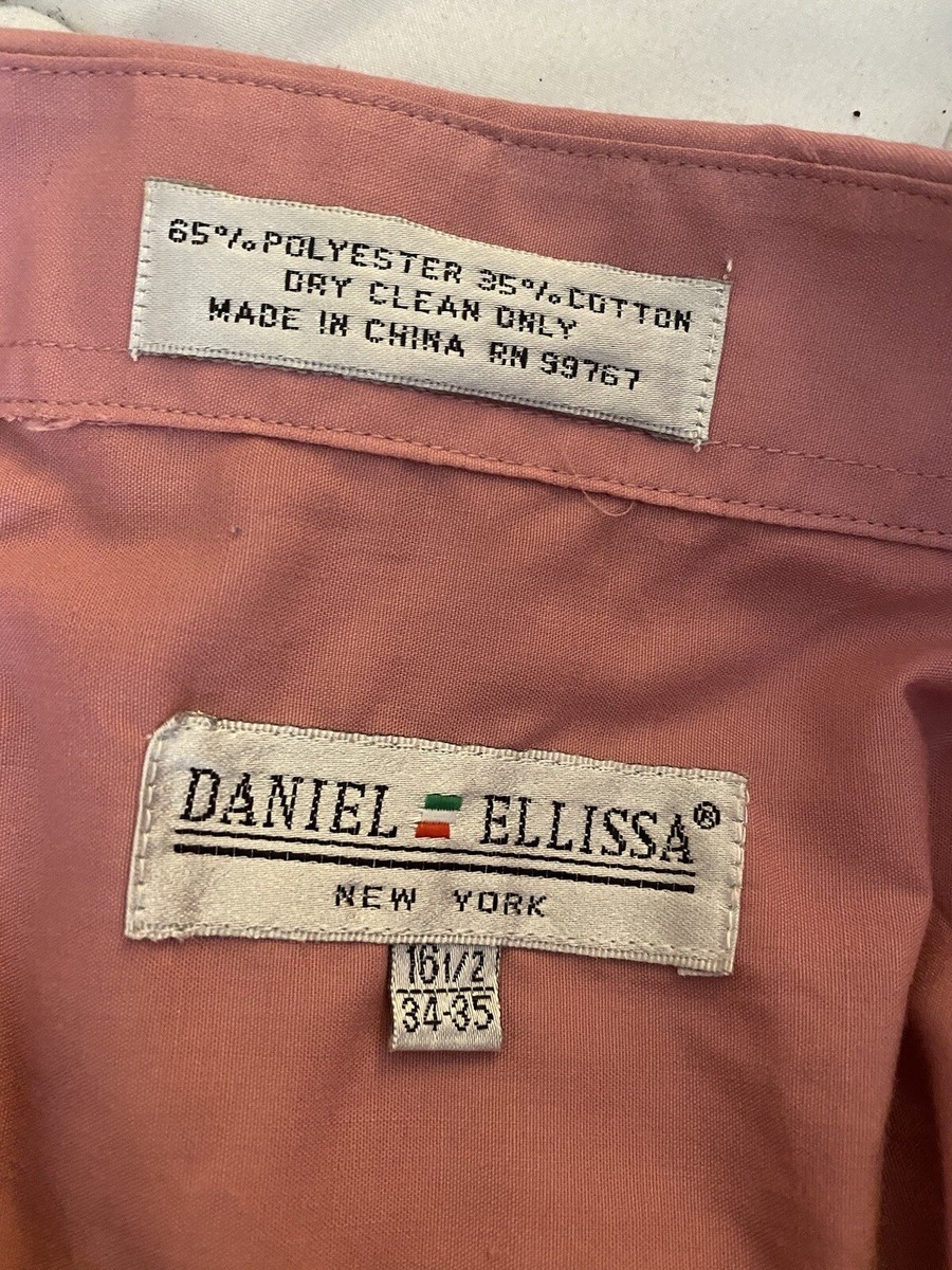 ハッピー　11点 Daniel Ellissa Shirt Men 16.5-34/35 Button Up Long Sleeve Casual