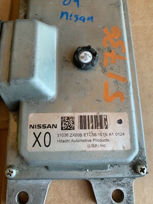 USED OEM 09-10 Nissan Altima 2.5L AT CVT TCM 31036- ZX00B