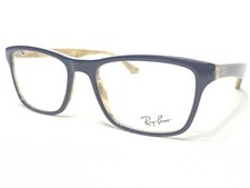 NEW Ray Ban RB5279 5131 Blue  Brown Marble Modern Eyeglasses Frames 53/18