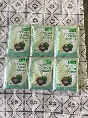 KARA Coconut Cream Powder Lot of 6pcs