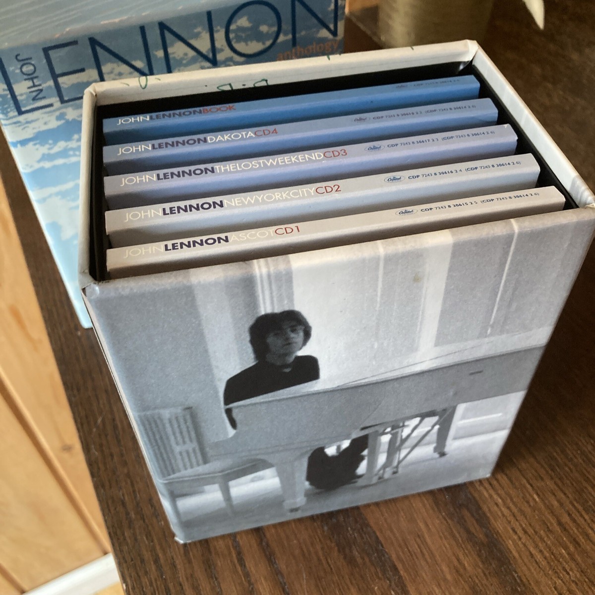 ジョン・レノン『アンソロジー』CD4枚組ボックス・セット John Lennon Anthology Box Set 4 CDs & Book Beatles | eBay