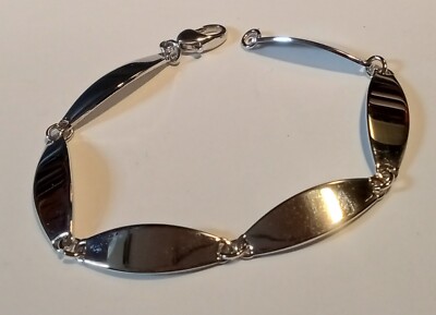 Vintage Speidel  Silvertone ID Bracelet - NOS