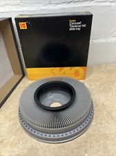 Gray Kodak Transvue 140 Slide Tray Carousel Projector The Original Box