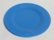 VINTAGE 1987 Fisher Price Fun with Food Replacement Part-Blue Plate