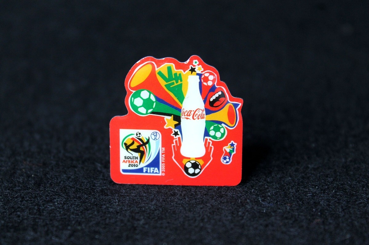 2010 FIFAワールドカップ コカコーラ ビブス レア/美品 ノベルティ 日本コカ・コーラ 2010 南アフリカ FIFA