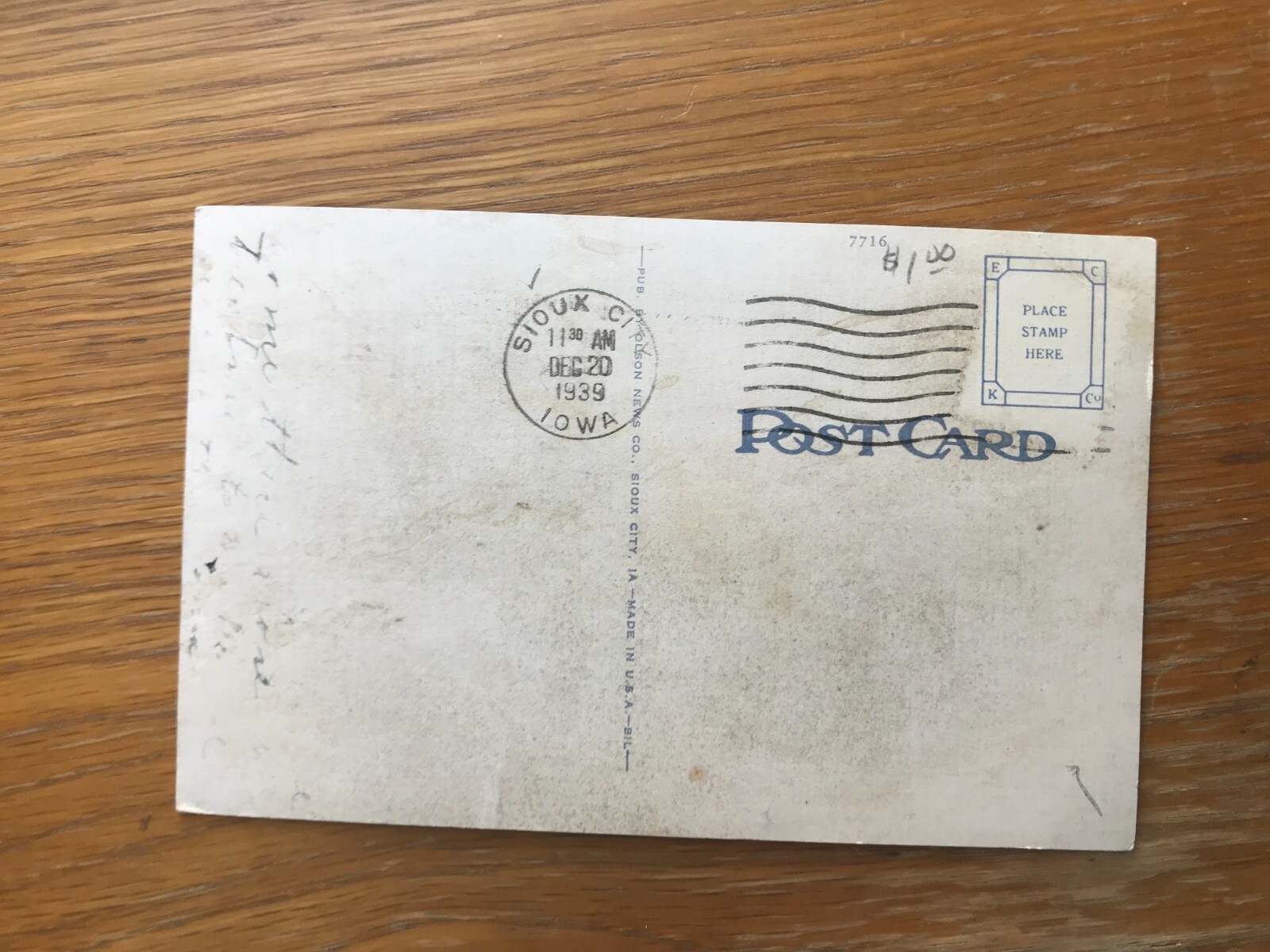 Post Office Sioux City Iowa Postcard eBay