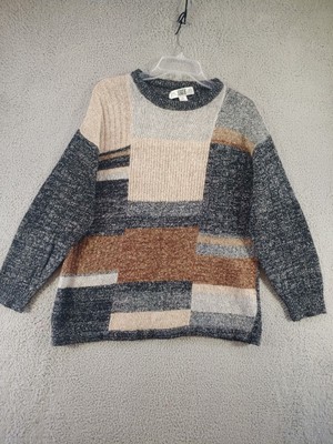 Segue Sweater Large 14-16 Womens Pullover Long Sleeve Silk Blend