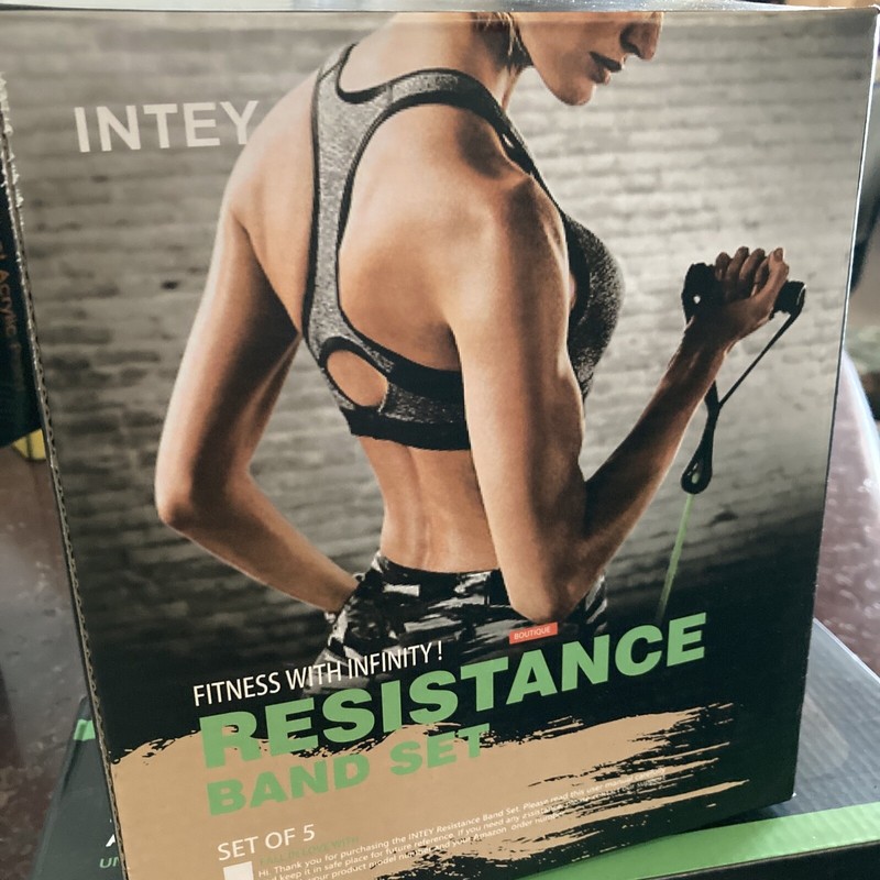 INTEY Resistance Bands Set "Brand New" (13 Pcs) NY-CT61