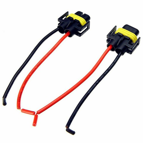 Winetis Wire 9448 Pigtail Female H11 2X Harness Head Light Low Beam Lamp Bulb - Picture 9 of 9