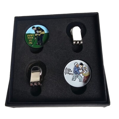 HAPPY GILMORE - Golfballmarker & magnetischer Hutclip