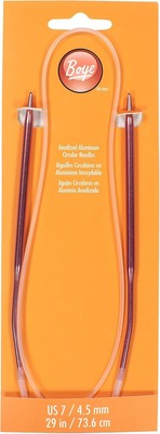 Boye 3227350007M Circular Knitting Needles, 29''