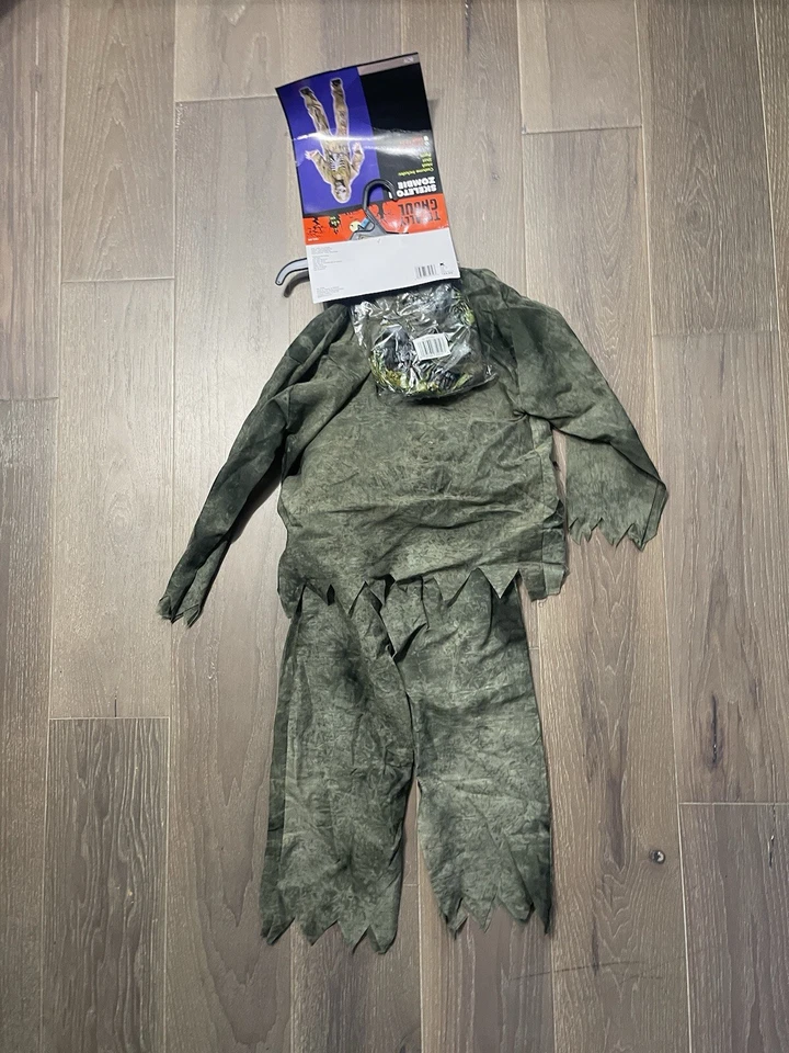 Zombie Esqueleto Totally Ghoul. Nuevo con etiquetas Med 8-10 Foto 2 de 3