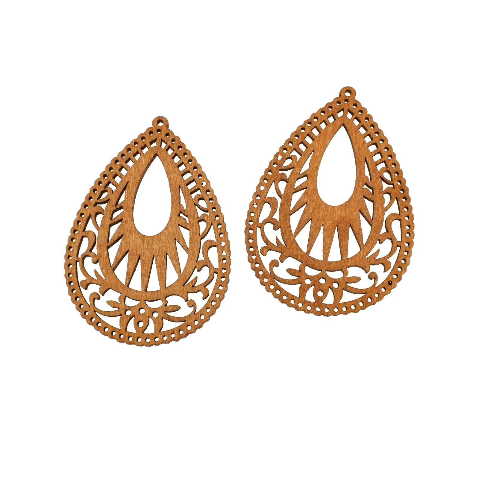 Amuletos y colgantes de Fabricación de Joyas de Madera