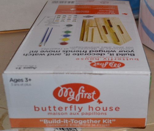 Nature's Way My First DIY Butterfly House Wood Craft for Kids assemble paint new - Picture 6 of 6