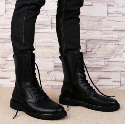 military boot lacing