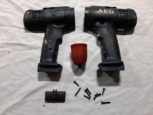 7163 AEG Akkuschrauber Best 12 X Motorgehäuse Bohrfutter Kleinteile