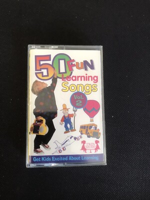 Children s Songs Cassette - 50 Fun Learning Songs Vol 2 - Twin Sisters 1997