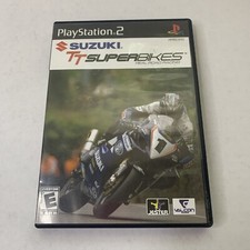 Suzuki TT Superbikes: Real Road Racing (Sony PlayStation 2, 2005) with Manual
