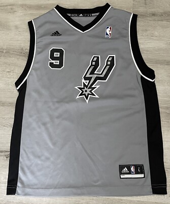 Kids Size Large Adidas San Antonio Spurs Jersey #9 Tony Parker | eBay