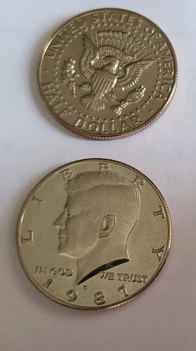 1987 D Kennedy Half Dollar UNC
