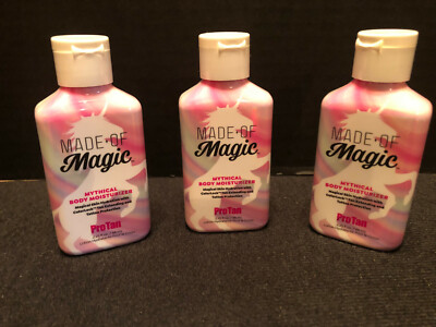 1x Made of Magic Moisturizing Lotion Skin/Body Colorlock Tattoo Tan Protection