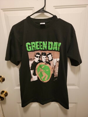 Green Day Black Warning Shirt Size XL