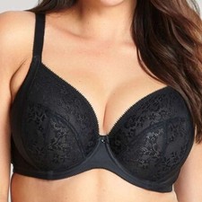 NWT Sculptresse by Panache Roxie 9586 Underwire Bra Plunge Convertible - Black