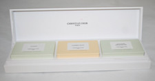 Christian Dior Set of 3 Perfumed Soaps Lucky, Ambre Nut, Amande Delicieuse RARE