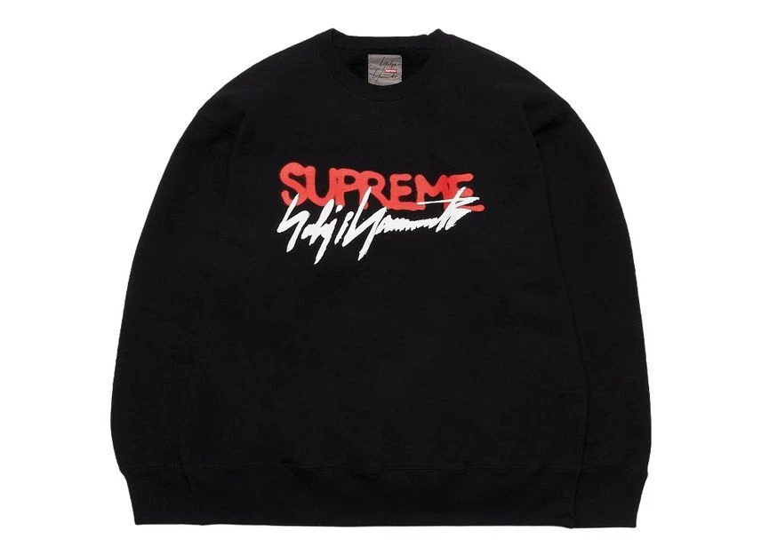 Col rond noir Supreme Yohji Yamoto