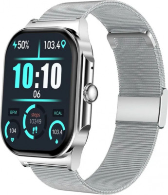 Ovion Vio Ultra 2'' AMOLED Screen Bluetooth Pulse Heart Rate Monitor Smartwatch