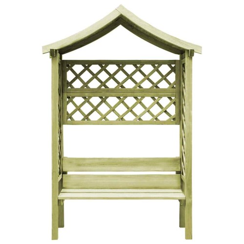 Pergola Gartenpergola Rosenbogen Rankgitter Sitzbank Holzbogen Torbogen Holz - Bild 4 von 32