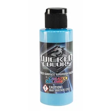  Createx Wicked Colors W013 Laguna Blue 2oz. water-based airbrush paint 