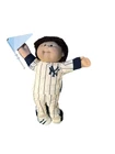 Cabbage Patch Kid New York Yankee MLB Baseball Uniform (missing shoe) VINTAGE