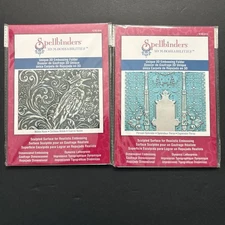 Spellbinders 3D M-Bossabilities LOT of 2 Persian Noble Embossing Folder