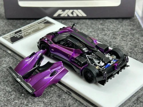 HKM 1:64 Pagani Zonda 760 Roadster Super Racing Diecast Model Car Collection - Picture 12 of 27