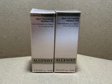 (2-Pack) Algenist Algae Niacinamide Moisture Veil 0.34 Fl oz (10ml) travel size 