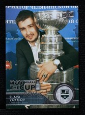 2014-15 Upper Deck Day with the Cup Slava Voynov #DC6 0c3