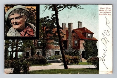 Buzzards Bay MA-Massachusetts, Crows Nest, Demolished 1998, Vintage Postcard