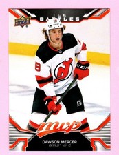 2022-23 Upper Deck MVP Ice Battles #141 Dawson Mercer - New Jersey Devils