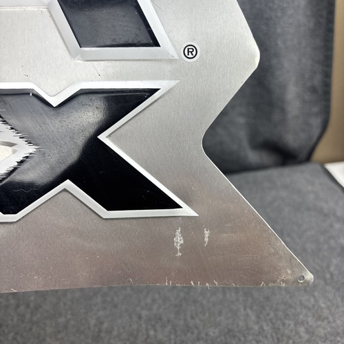Vintage Zima XXX Schnaps schwarz-weiß Metall Wandschild Männerhöhle Vatertag Geschenk - Bild 6 von 10