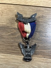 VINTAGE BOY SCOUT MEDAL  STERLING EAGLE SCOUT